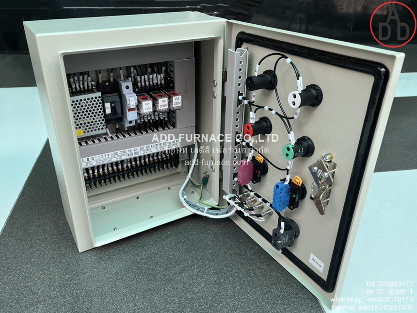 ตู้คอนโทรลเครื่องตัดแก๊ส Gas Cutting Control Panel (12)